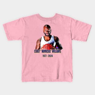 COrey Homicide Williams T shirt Kids T-Shirt